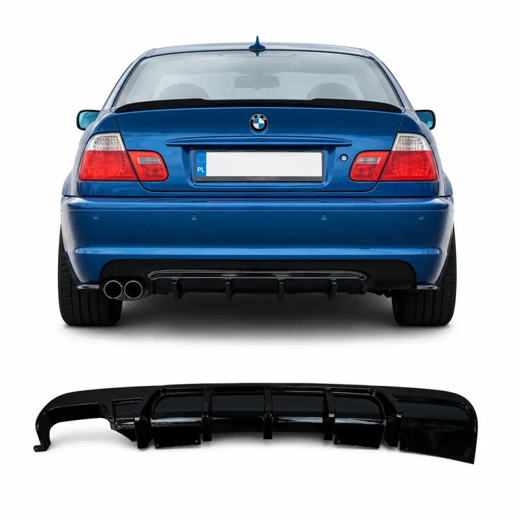 Dyfuzor tylnego zderzaka BMW E46 M-PAKIET 00-