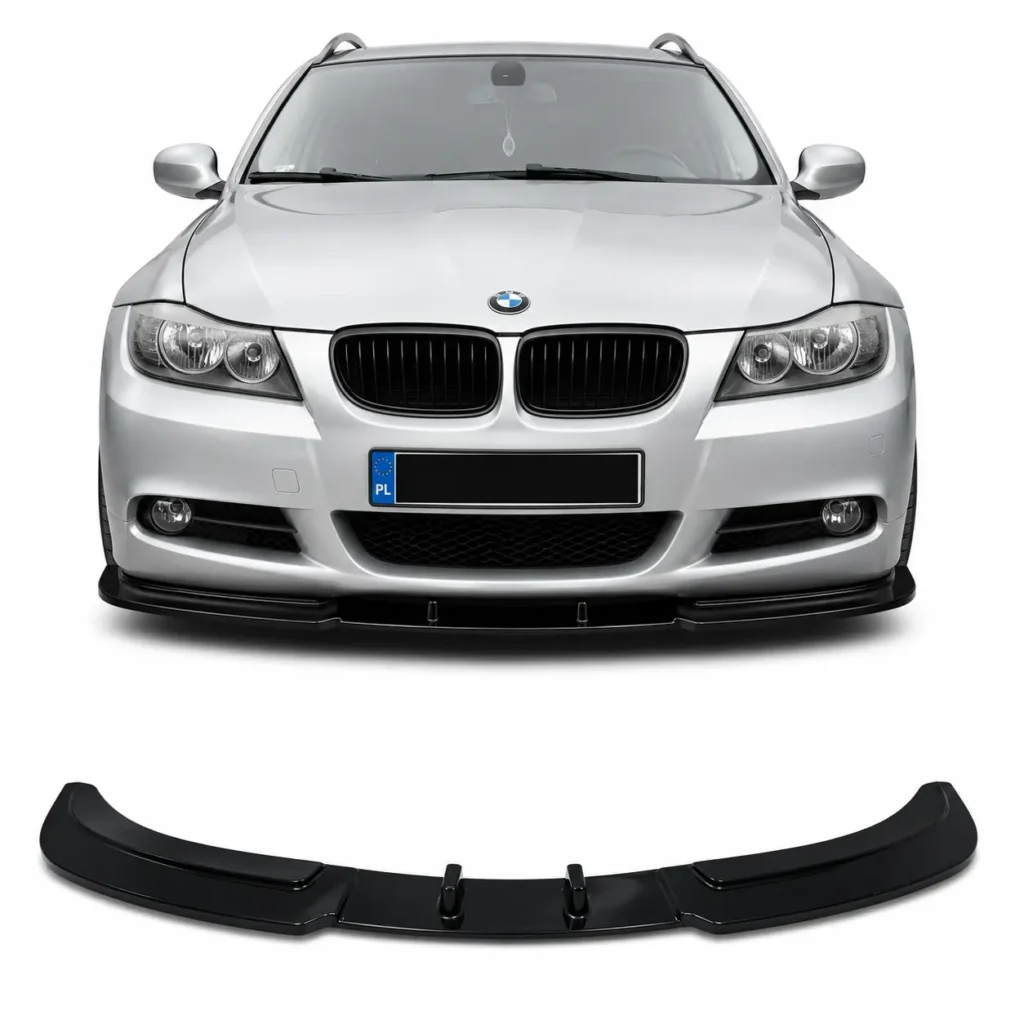 Dokładka przedniego zderzaka BMW F90 E91 STANDARD Przedlift 3-częściowa