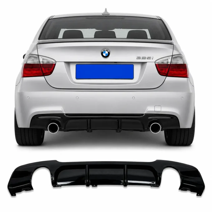 Dyfuzor tylnego zderzaka BMW E90 E91 M-PAKIET 0-0