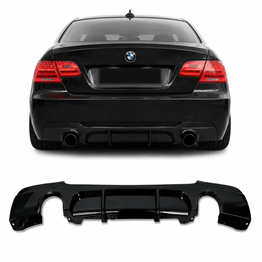 Dyfuzor tylnego zderzaka BMW E92 E93 M-PAKIET 0-0