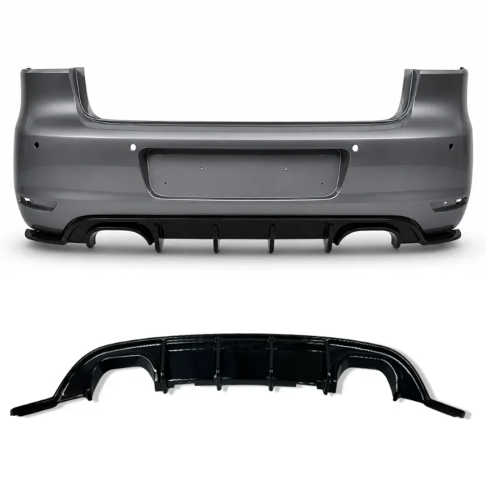 Dyfuzor tylnego zderzaka VW GOLF 6 STANDARD