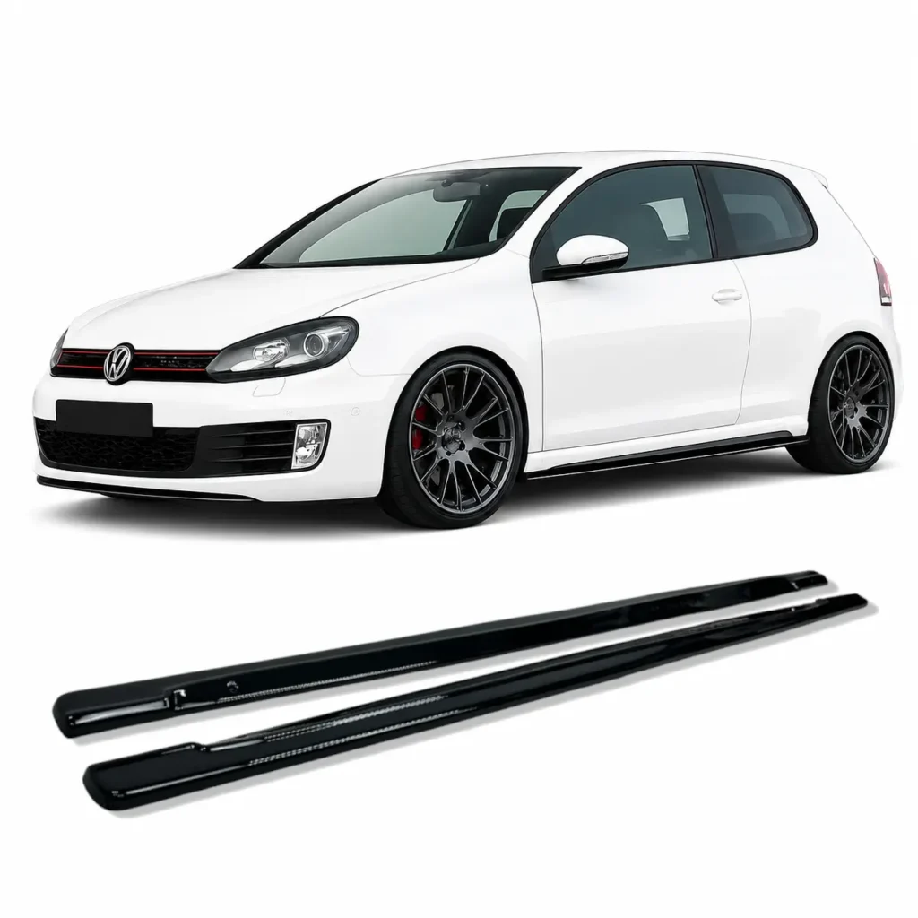 Dokładki progowe VW GOLF 6 GTI GTD