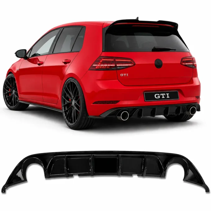 Dyfuzor tylnego zderzaka VW GOLF 7 GTI 0-0