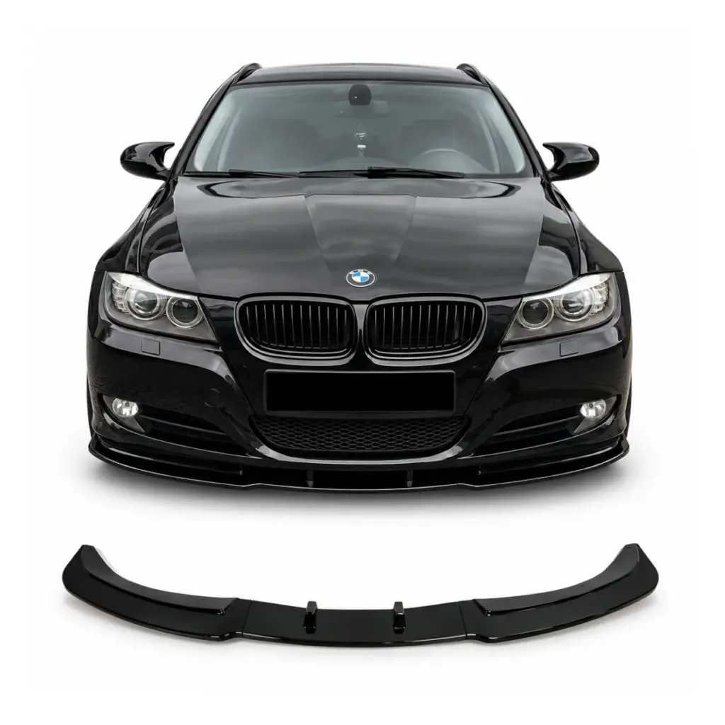 Dokładka przedniego zderzaka BMW E90 E91 POLIFT LCI 3-CZĘŚCIOWA