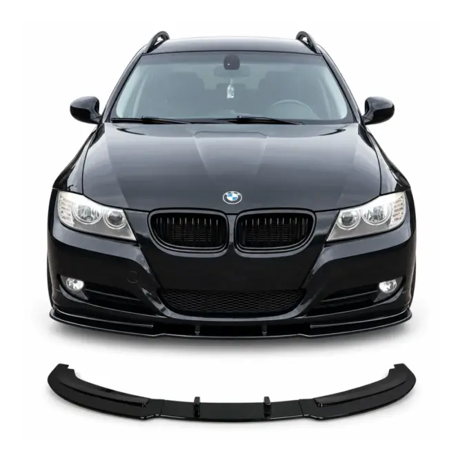 Dokładka przedniego zderzaka BMW E90 E91 PRZEDLIFT PRE 3-CZĘŚCIOWA
