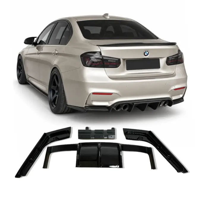 Dyfuzor tylnego zderzaka BMW F30 F31 M3 LOOK V STYLE