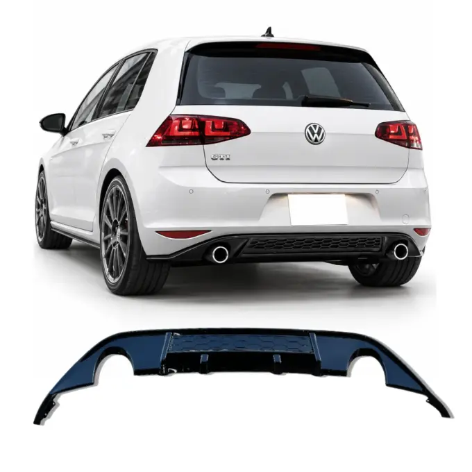 Dyfuzor tylnego zderzaka VW GOLF 7 GTI Plaster miodu